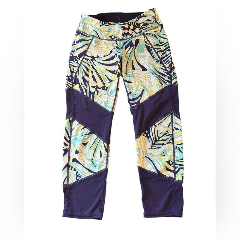 Lilly Pulitzer Luxletic 21” Thea Weekender Crop Leggings Small